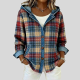 Hildred™ | Giacca-camicia imbottita a quadri
