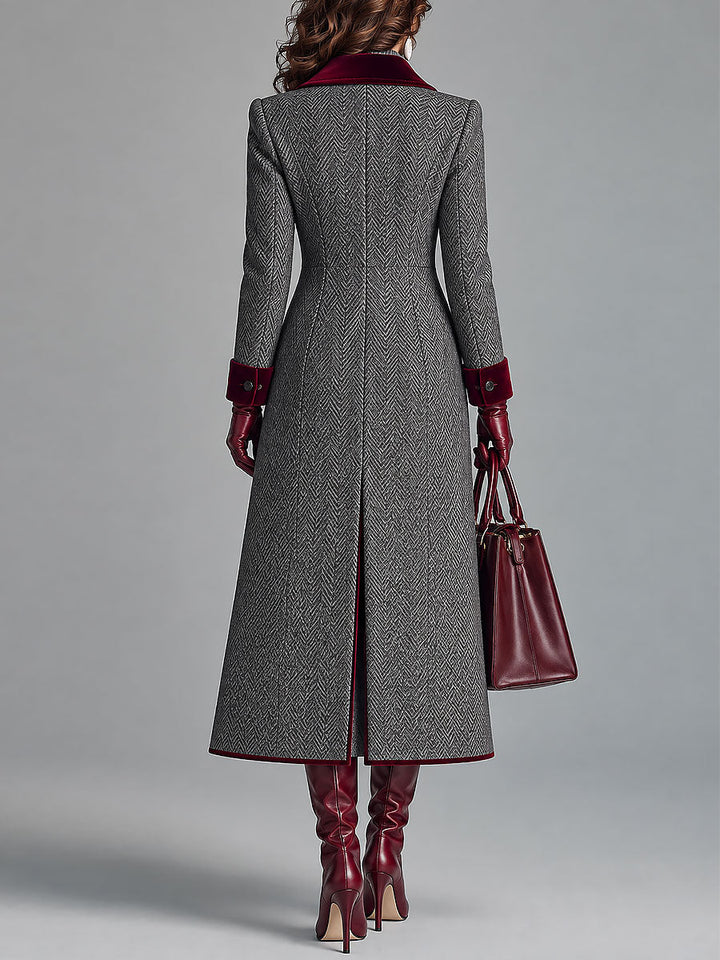 VALENTINA™ | CAPPOTTO LUNGO SPIGATO