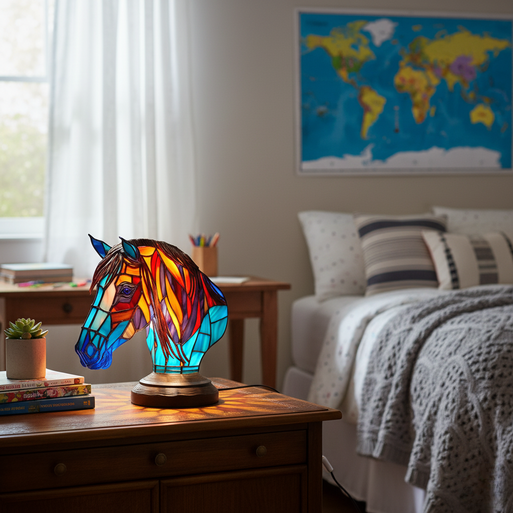 Spirit – Lampada a forma di cavallo incantato
