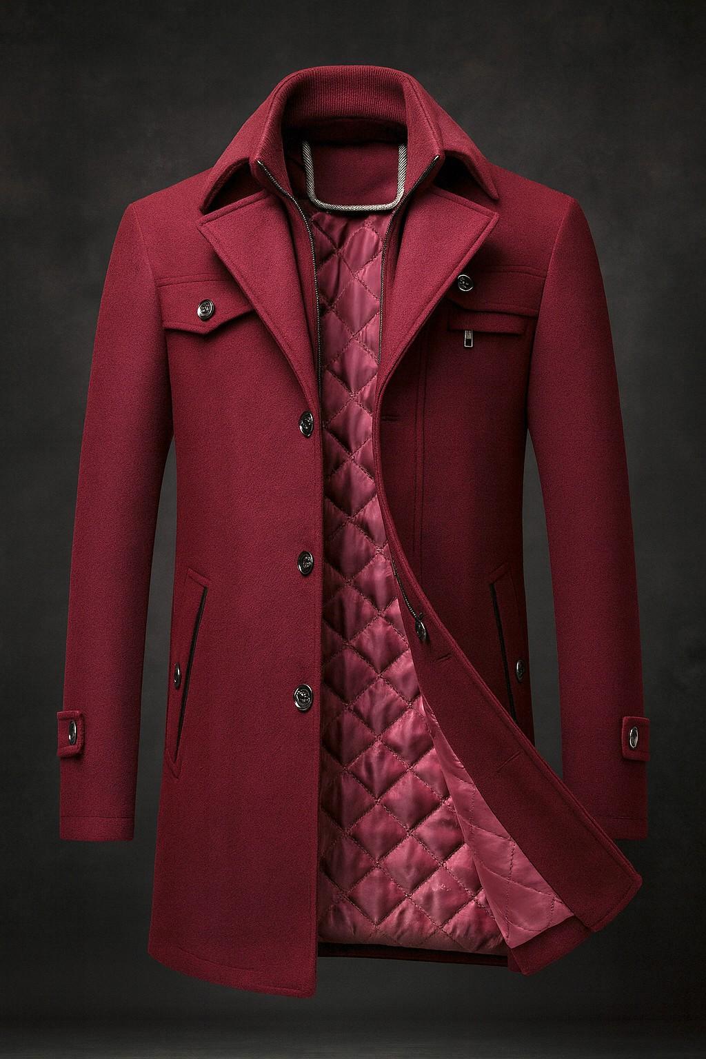 Cappotto in lana Fairmont