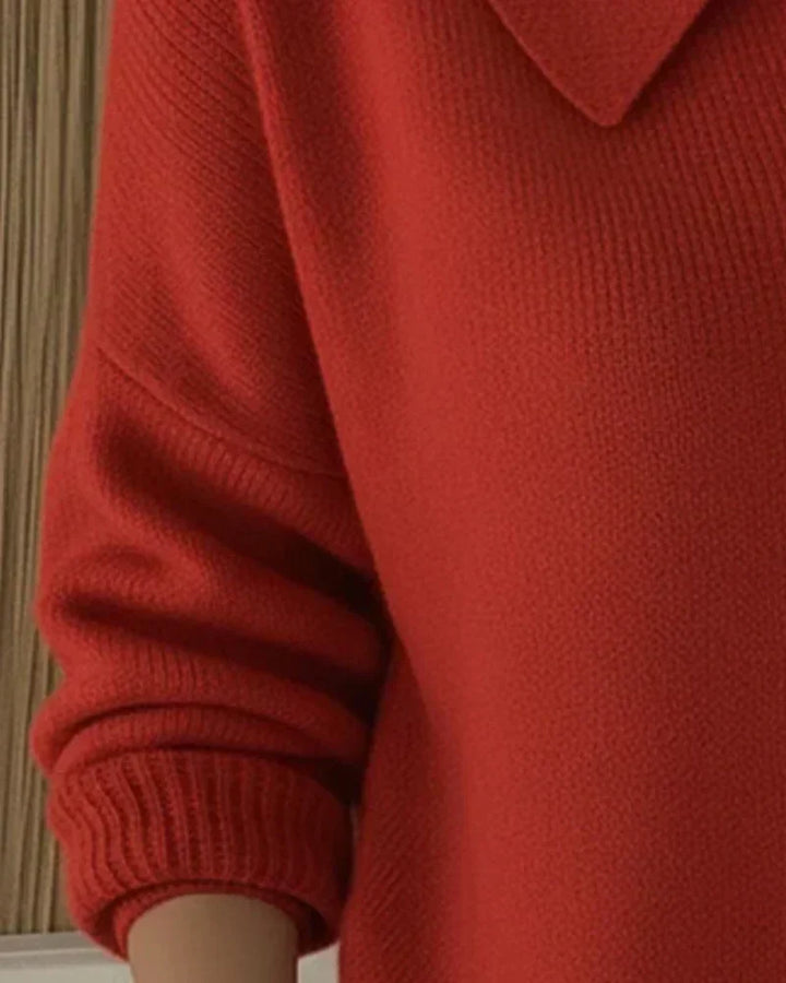 Vespera™ | Cardigan con colletto e bottoni