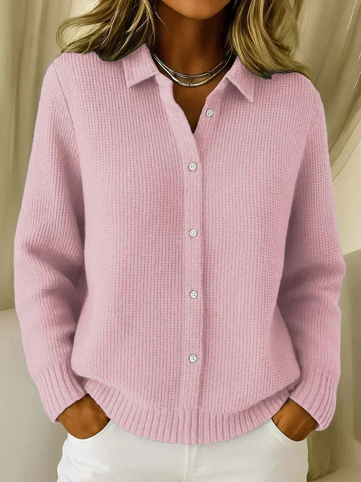 Camille™ | Cardigan in maglia testurizzata con bottoni