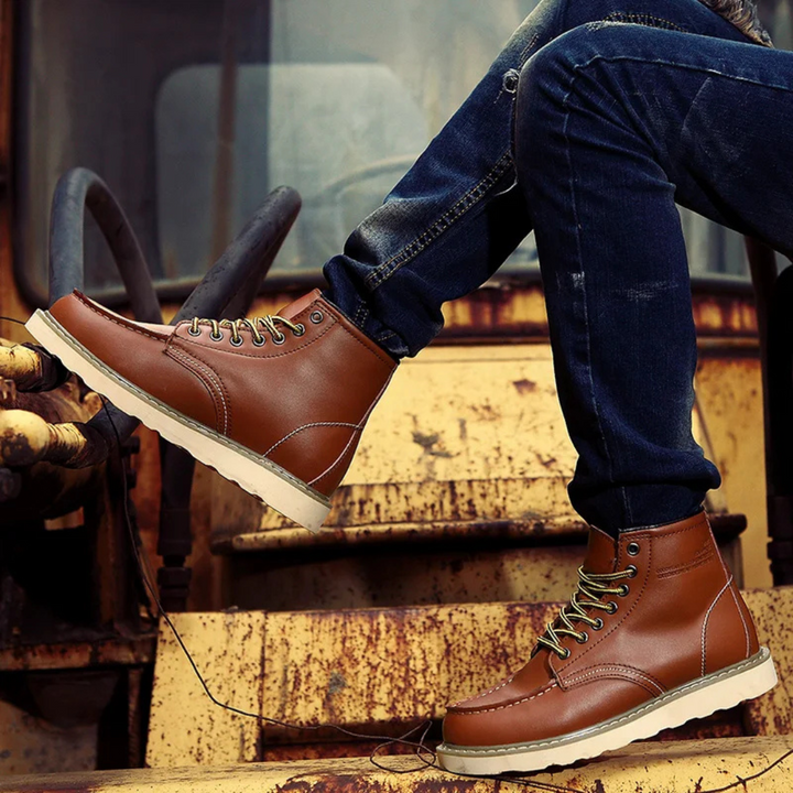 Cole | Stivali in pelle vintage