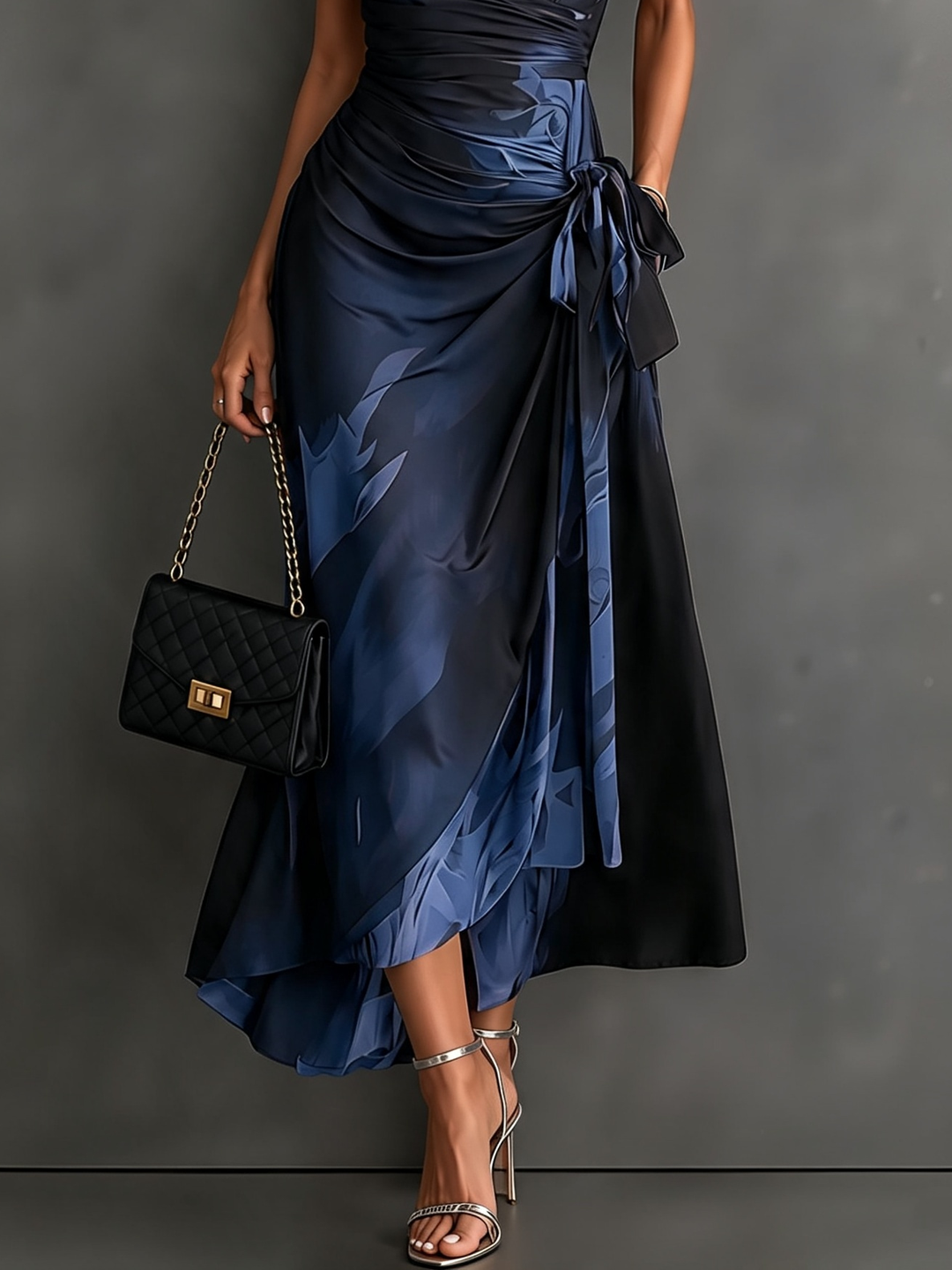 Valentina | Abito midi incrociato