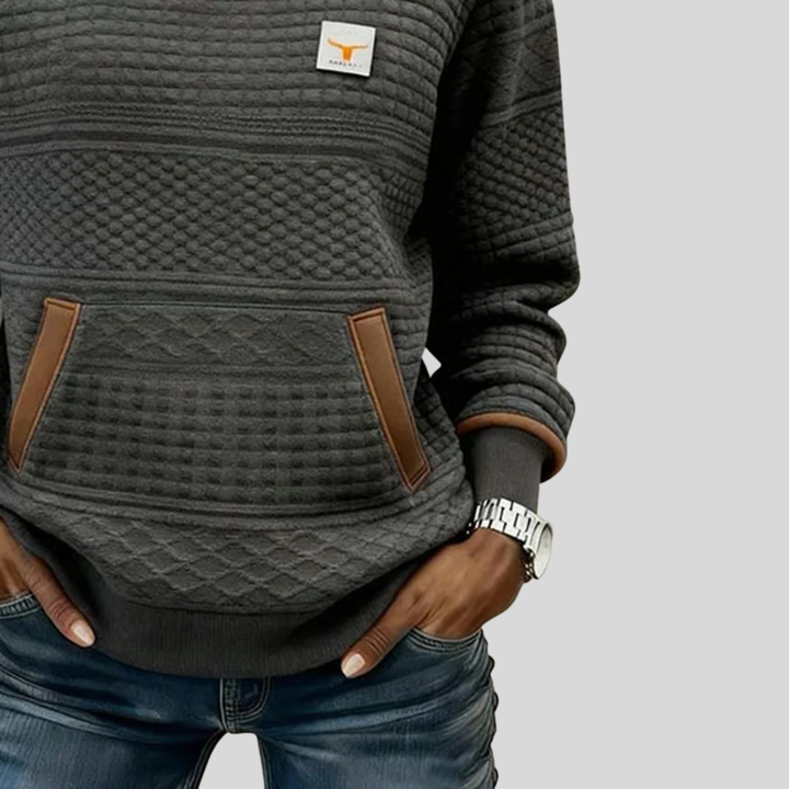 Noelle™ | Felpa girocollo a blocchi di colore