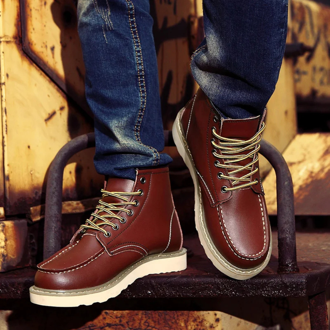 Cole | Stivali in pelle vintage