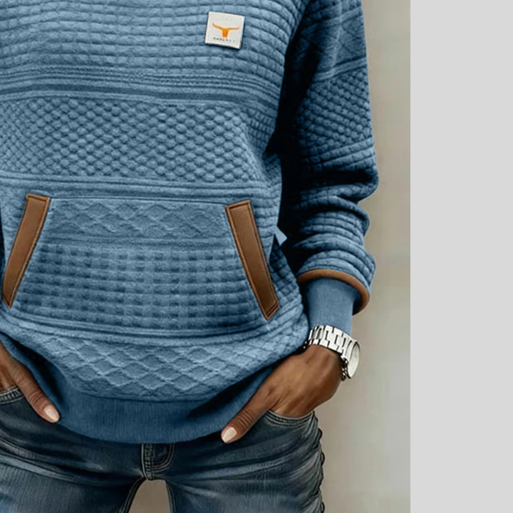 Noelle™ | Felpa girocollo a blocchi di colore