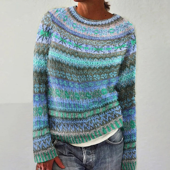 Maglione in maglia mélange Oceano Florence