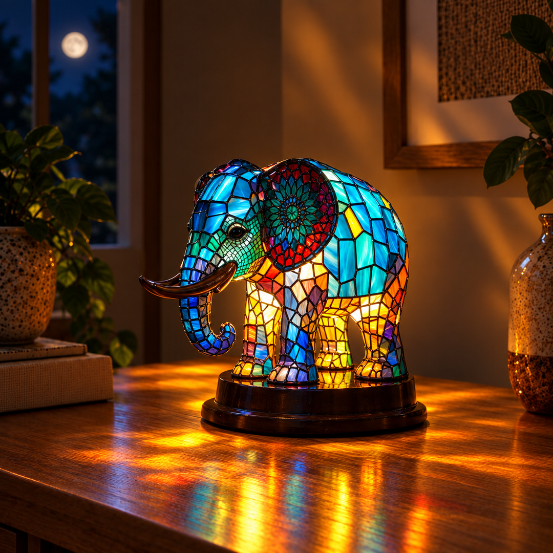 Noa – Lampada magica a forma di elefante