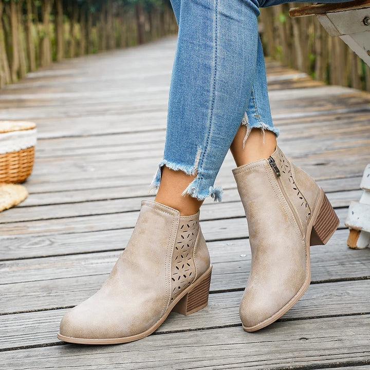 Garance | Stivaletti western con tacco medio-alto