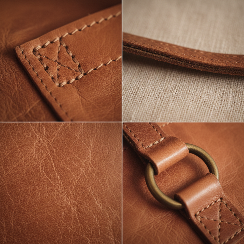 Lo stile moderno e chic di Lorena | Borsa in pelle elegante