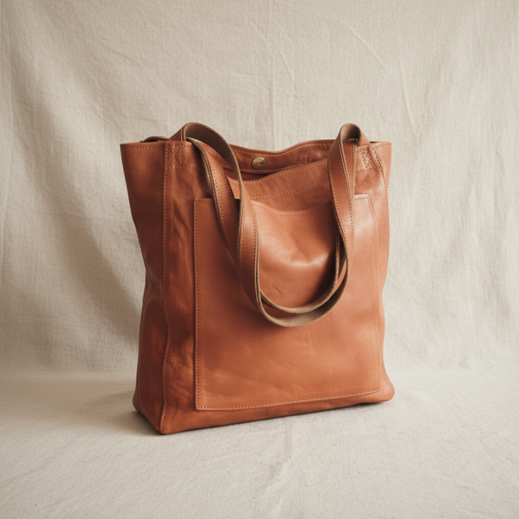 Lo stile moderno e chic di Lorena | Borsa in pelle elegante