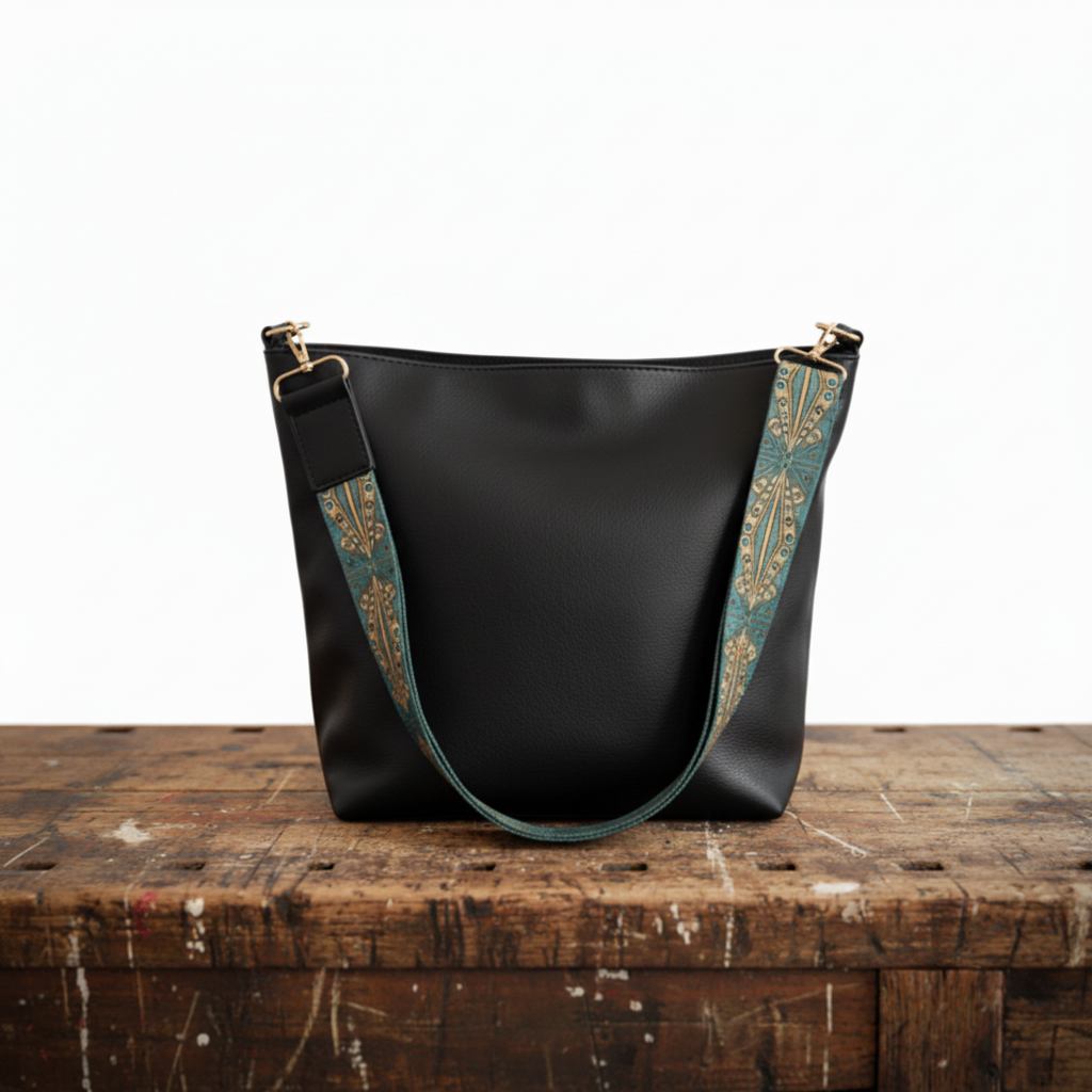 Borsa a spalla in pelle dal fascino vintage di Chelsey