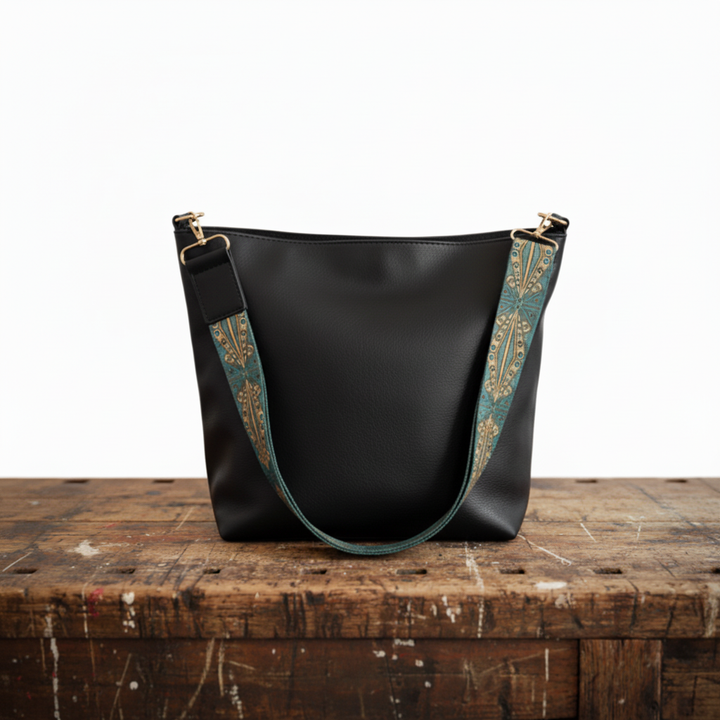 Borsa a spalla in pelle dal fascino vintage di Chelsey