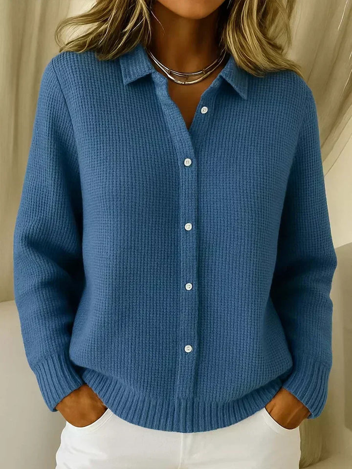 Camille™ | Cardigan in maglia testurizzata con bottoni