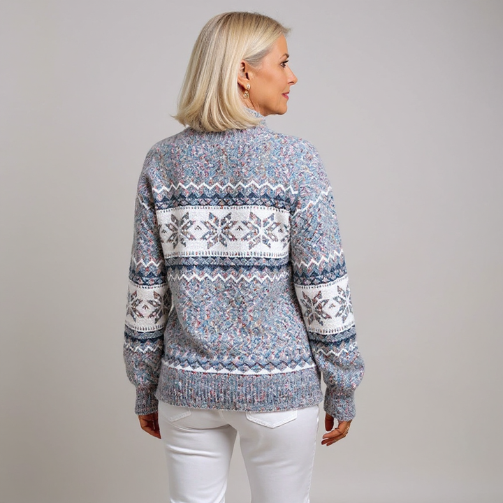 Maglione a collo alto con fiocchi Margot
