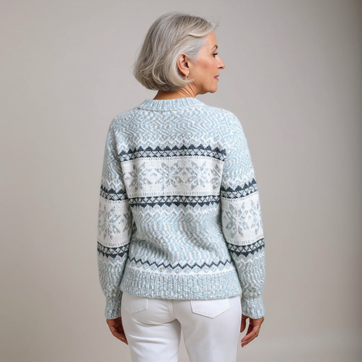 Maglione a collo alto con fiocchi Margot