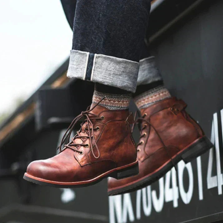 Hunter | Stivali in pelle da uomo