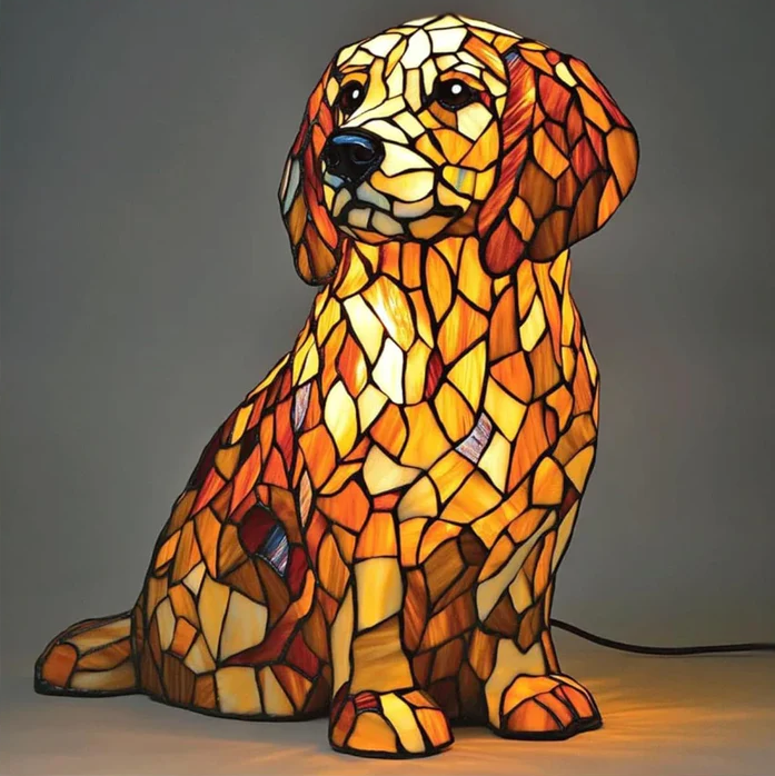 Buddy – Lampada spiritica a forma di Golden Retriever